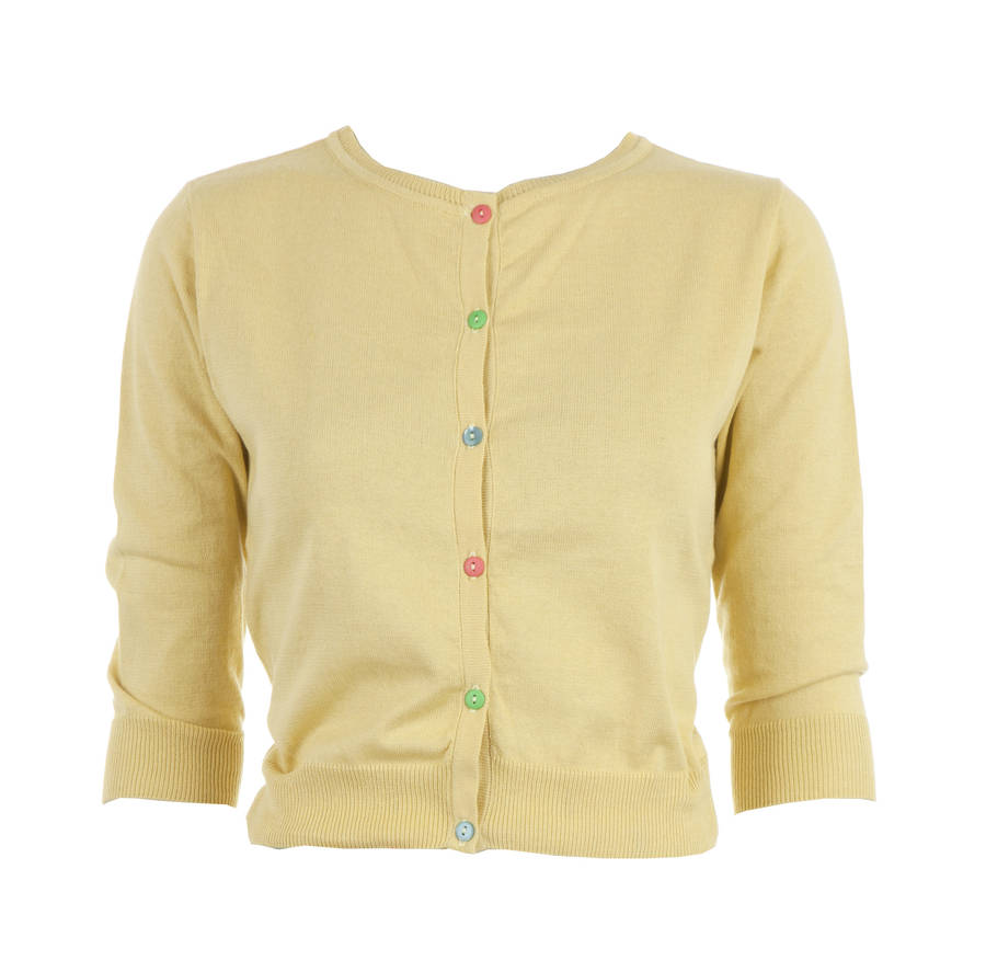 women's cardigan in spring colours by palava | notonthehighstreet.com