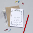 'nice sparkler' engagement greeting card by death by tea ...