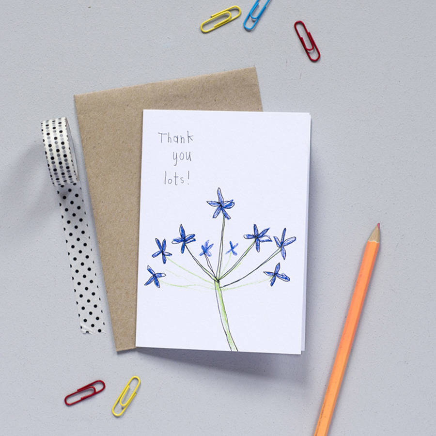 'Thank You Lots' Card
