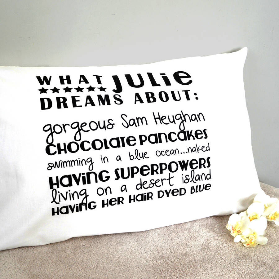 'Dreaming About' Pillowcase By Vintage Designs Reborn ...