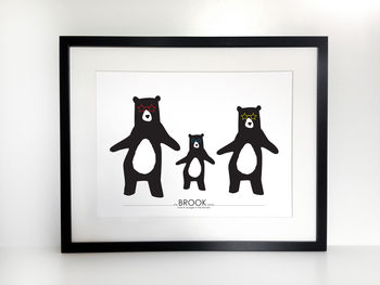 We Love To Boogie, Family A3 Print, 3 of 7