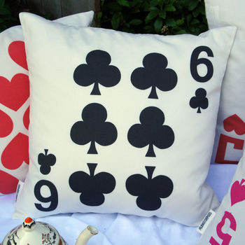 Playing Card Cushion Cover, 5 of 10