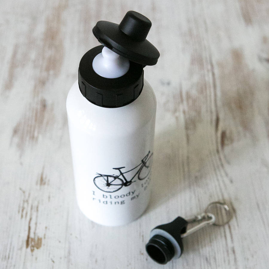 'Bike Bottle' Water Bottle By Kelly Connor Designs