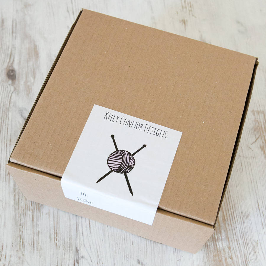 'I Like Big Balls' Knitting Gift Box By Kelly Connor Designs