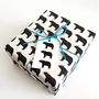 Bear In Party Hats, Wrapping Paper, thumbnail 5 of 6