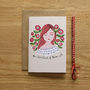 'The Loveliest Of Them All' Illustrated Card, thumbnail 2 of 3