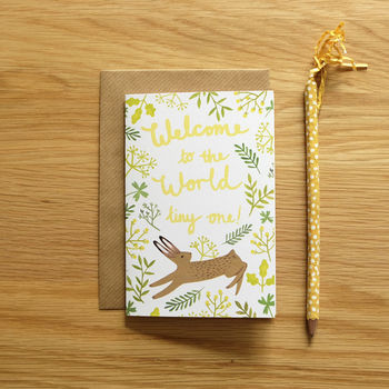 Illustrated New Baby Card, 2 of 3