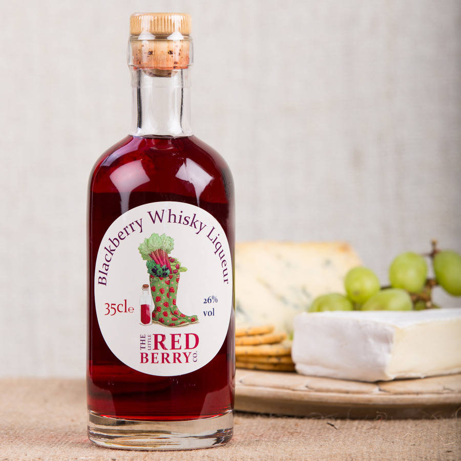 Blackberry Whisky Liqueur By The Little Red Berry Co