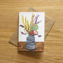 Spring Flowers Greeting Card, thumbnail 2 of 3