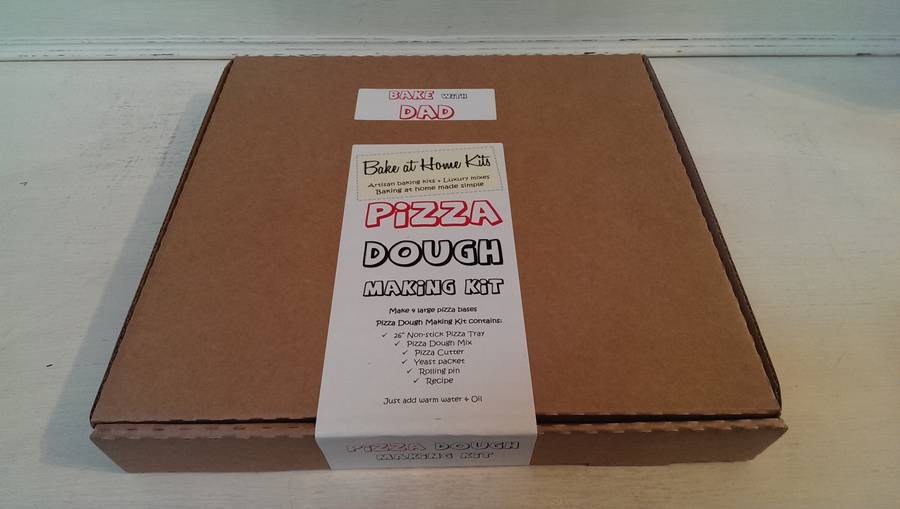 Bake With Dad Pizza Dough Kit By Bake at Home Kits