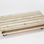 'Glacier' Wood And Glass Coffee Table, thumbnail 3 of 3