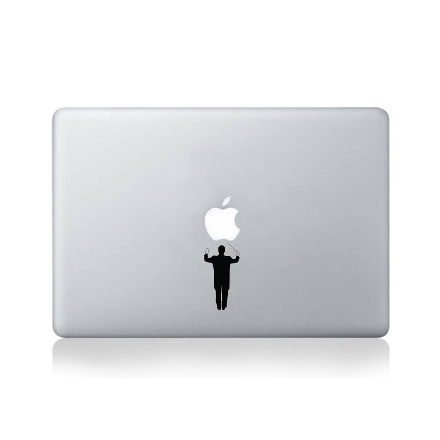 Orchestra Conductor Vinyl Decal For Macbook 13/15, 1 of 3