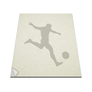Soccer Player Vinyl Decal For Macbook 13/15 Or Laptop, 2 of 3