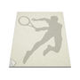 Tennis Player Vinyl Decal For Macbook 13/15 Or Laptop, thumbnail 2 of 3