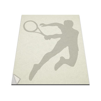 Tennis Player Vinyl Decal For Macbook 13/15 Or Laptop, 2 of 3