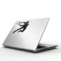 Tennis Player Vinyl Decal For Macbook 13/15 Or Laptop, thumbnail 3 of 3