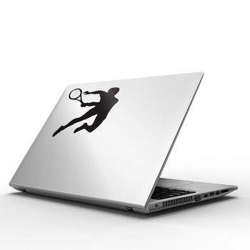 Tennis Player Vinyl Decal For Macbook 13/15 Or Laptop, 3 of 3