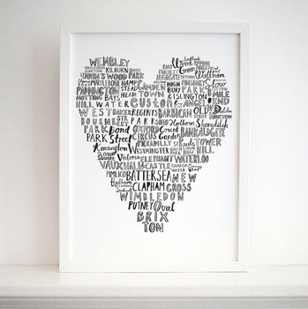 'My Heart Belongs To London' 30x40 Cm Print, 2 of 5