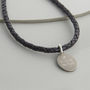 Personalised Sterling Silver St Christopher Necklet, thumbnail 3 of 8