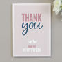 Love Bird Pack Of 10 Wedding Thank You Cards, thumbnail 1 of 2