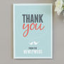 Love Bird Pack Of 10 Wedding Thank You Cards, thumbnail 2 of 2