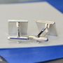 Personalised Map Cufflinks, thumbnail 4 of 6