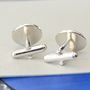 Engraved Drawing Personalised Cufflinks, thumbnail 6 of 8