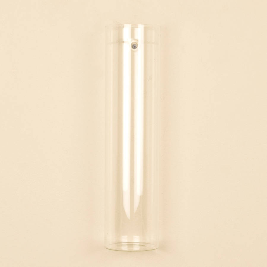 round wall mounted glass vase by dibor