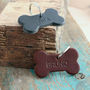 Personalised Leather Dog Name Tag, thumbnail 5 of 6