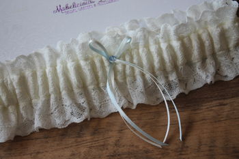 Elasticated 'Simply Chic' Bridal Garter, 4 of 4