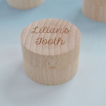 Personalised Tooth Fairy Keepsake Box, 3 of 6