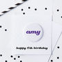 Personalised Birthday Name Badge Card, thumbnail 3 of 6