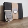 Personalised Sailor Leather Hip Flask, thumbnail 3 of 4