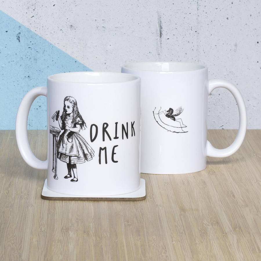 Alice In Wonderland 'Drink Me' Mug, 1 of 3