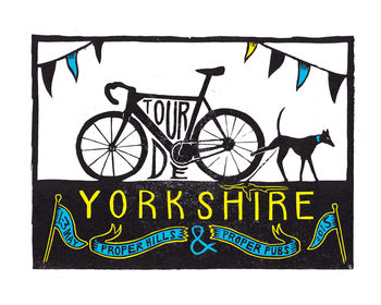 Tour De Yorkshire Print, 3 of 3