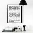 sport quotes personalised print by sarah & bendrix | notonthehighstreet.com