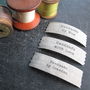 Personalised Sew In Labels, thumbnail 1 of 1