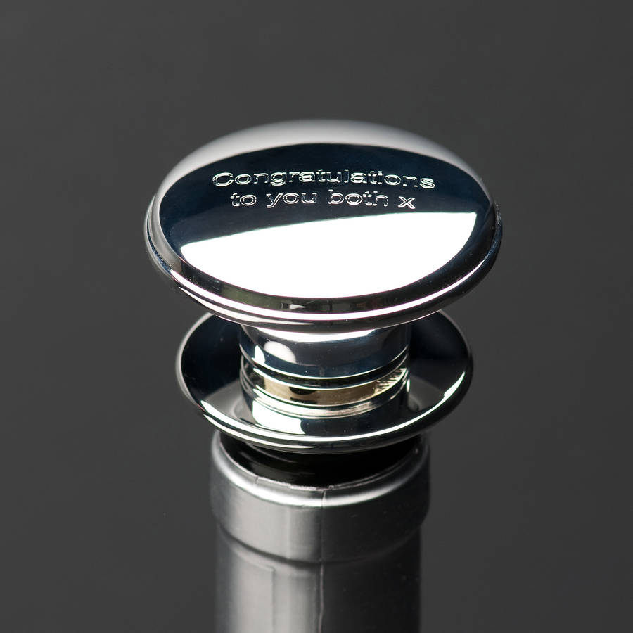 Personalised Wine Stopper By Jonny's Sister