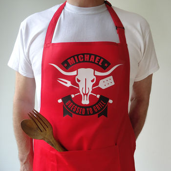 Personalised Bbq Apron, 2 of 4