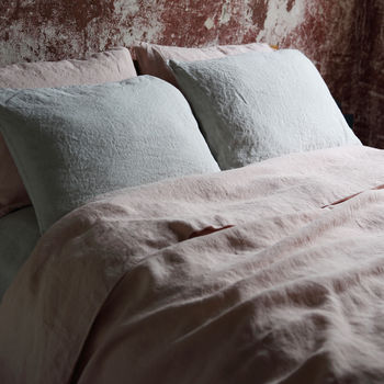Stone Washed Bed Linen Duvet, 3 of 12