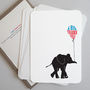 Elephant Thank You Cards, thumbnail 1 of 4