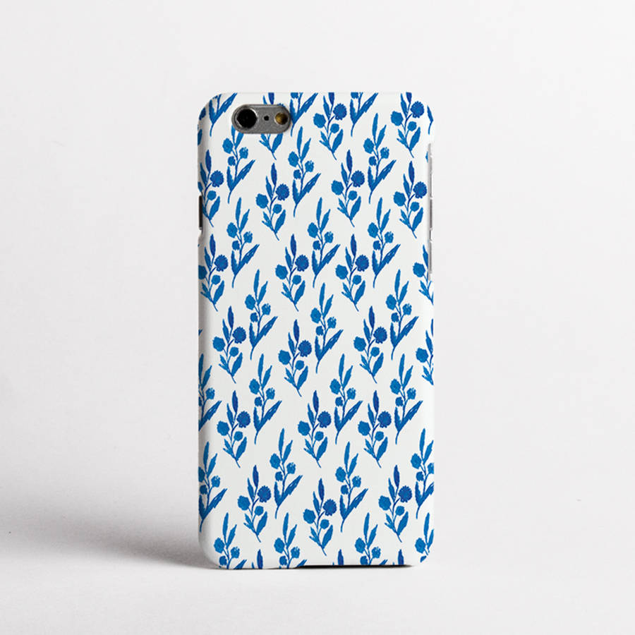 china porcelain print phone case by dessi designs | notonthehighstreet.com