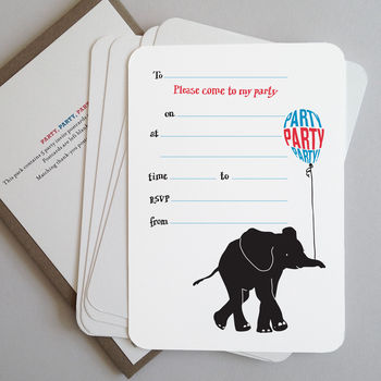 Elephant Thank You Cards, 2 of 4