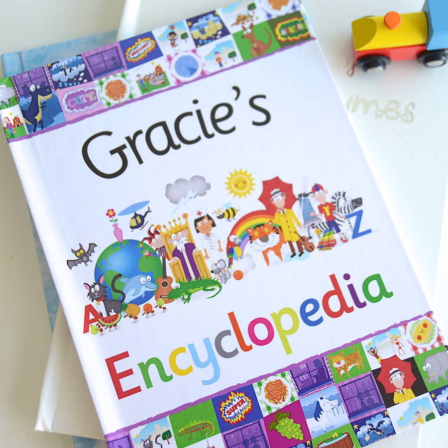 Personalised Childs Gift Boxed Encyclopedia Book, 1 of 9