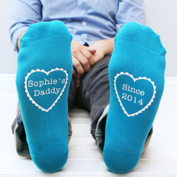 Personalised Daddy Since Men's Socks, 2 of 6