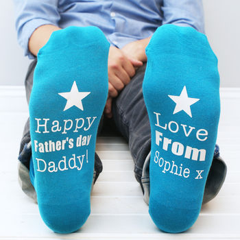 Personalised Father's Day Men's Socks, 2 of 6