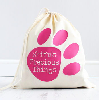Personalised Pet 'Treat' Bag, 11 of 12