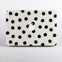 Painted Dots Print Hard Case For Mac Book, thumbnail 1 of 4