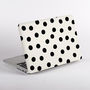 Painted Dots Print Hard Case For Mac Book, thumbnail 2 of 4