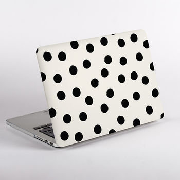 Painted Dots Print Hard Case For Mac Book, 2 of 4